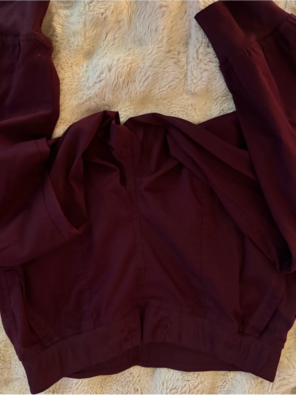 Med Couture Women's Maroon scrub pants